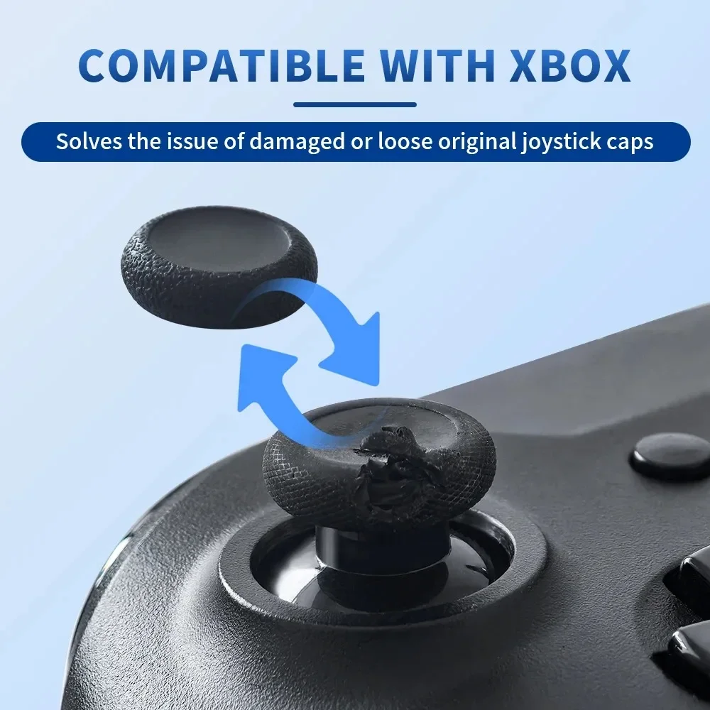 Gaming Accessories Xbox Series X - ฝาครอบจอยสติ๊กสำหรับเปลี่ยนของคอนโทรลเลอร์ Xbox Series X/S, ปลอกจับนิ้วหัวแม่มือ และอุปกรณ์ซ่อมแซมจอยสติ๊ก