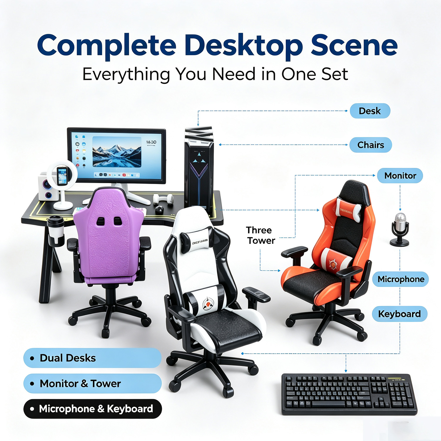 ชุดโต๊ะและเก้าอี้สำหรับเล่นเกม - Gaming Accessories For 8 Year Old บทวิจารณ์และราคา