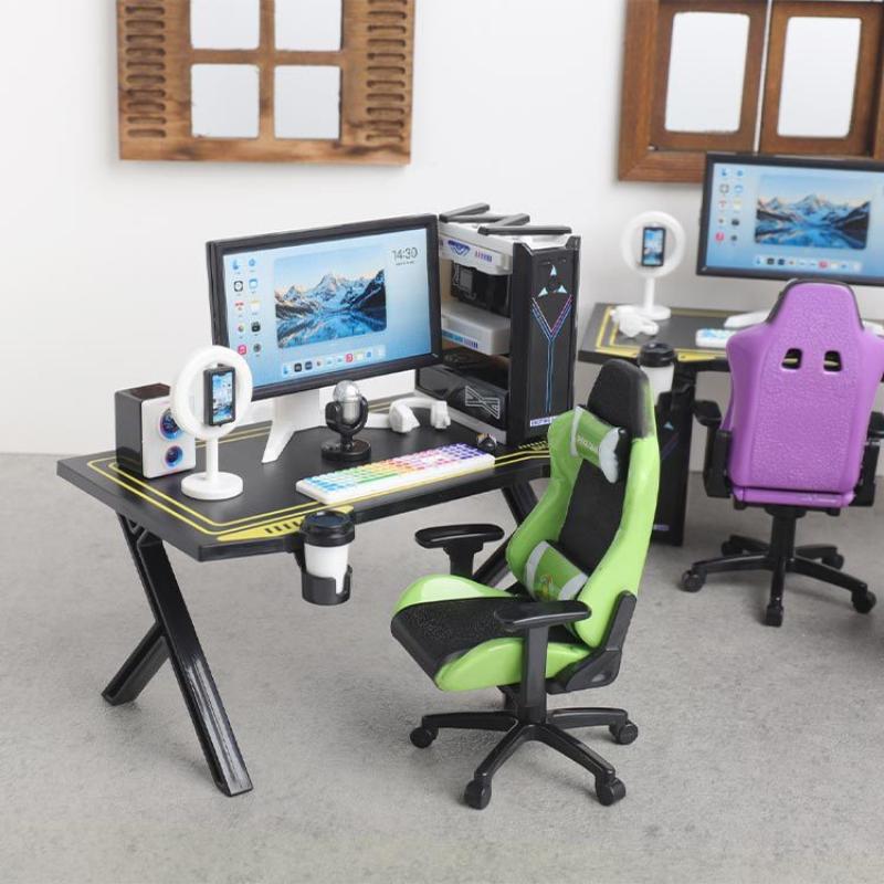 ชุดโต๊ะเก้าอี้เล่นเกมขนาดเล็กส - Gaming Accessories Monitor บทวิจารณ์และราคา