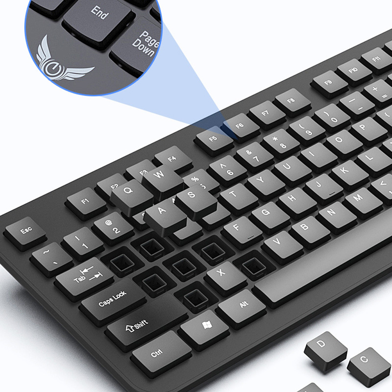 ชุดคีย์บอร์ดไร้สาย 2.4G เมาส์  - Gaming Accessories Box บทวิจารณ์และราคา