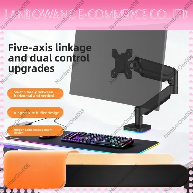 แขนยึดจอพร้อมพอร์ต USB Type C  - Gaming Accessories Monitor บทวิจารณ์และราคา